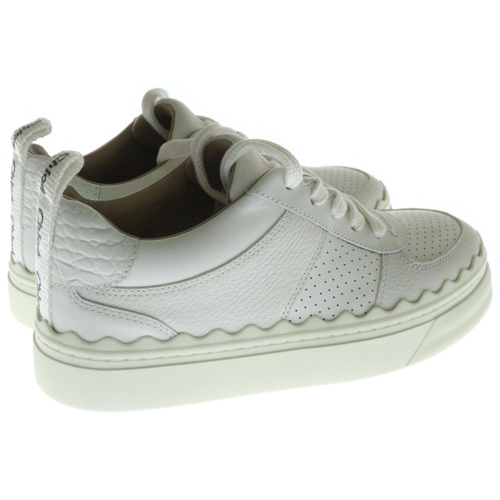 Chloe(クロエ) LAUREN ローレン レースアップ ローカットスニーカー ホワイト CHC23A906 EQ 101 レディース