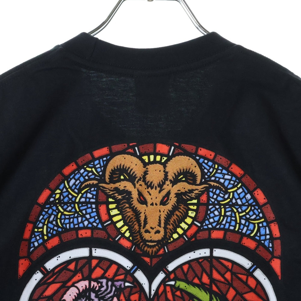 SUPREME(シュプリーム) 23AW Worship Tee ワシッププリント半袖Tシャツ ブラック