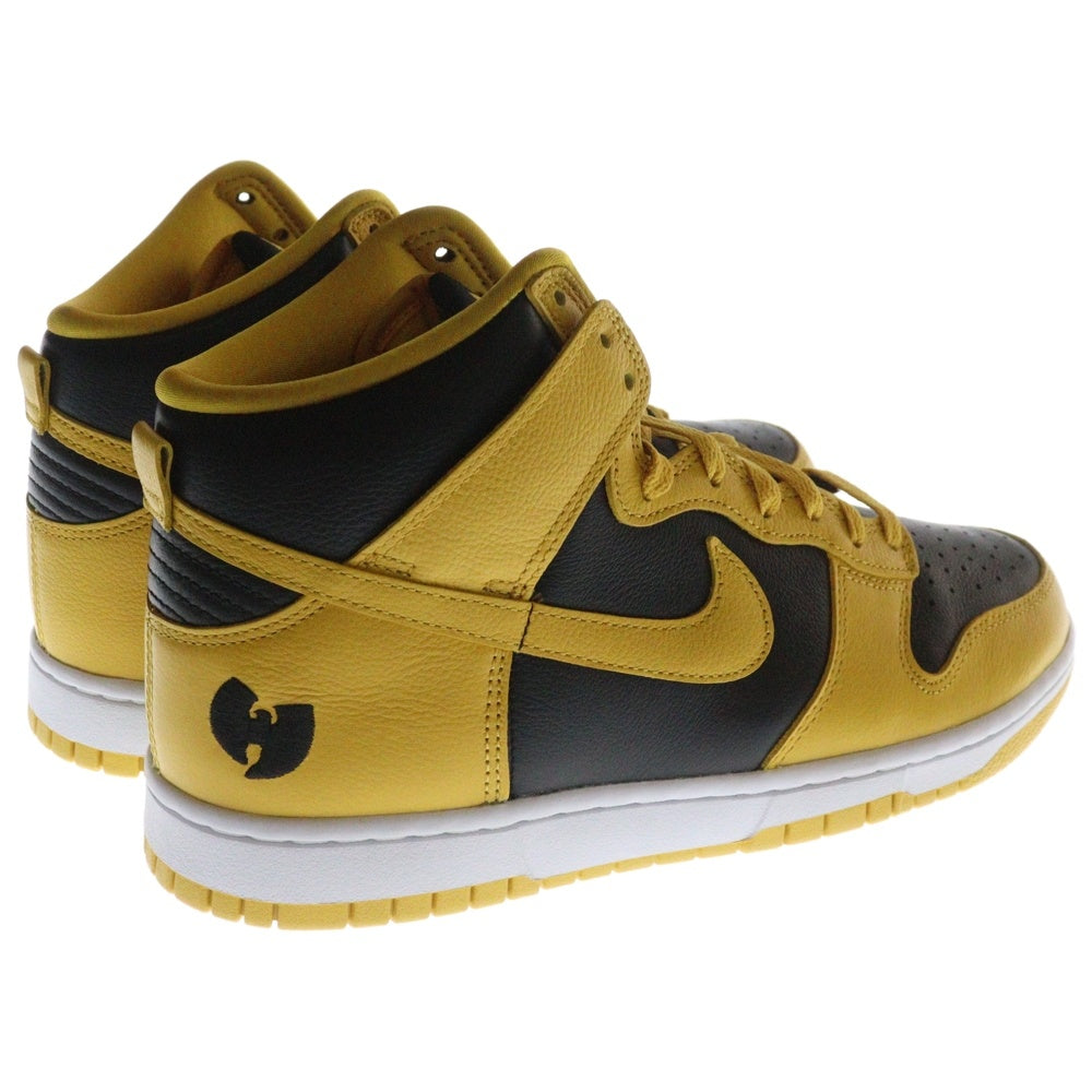 NIKE(ナイキ) DUNK HI RETRO PRM WU-TANG CLAN ダンク ハイ レトロ ウータンクラン ハイカット スニーカー イエロー/ブラック US9/27cm HJ4320-001
