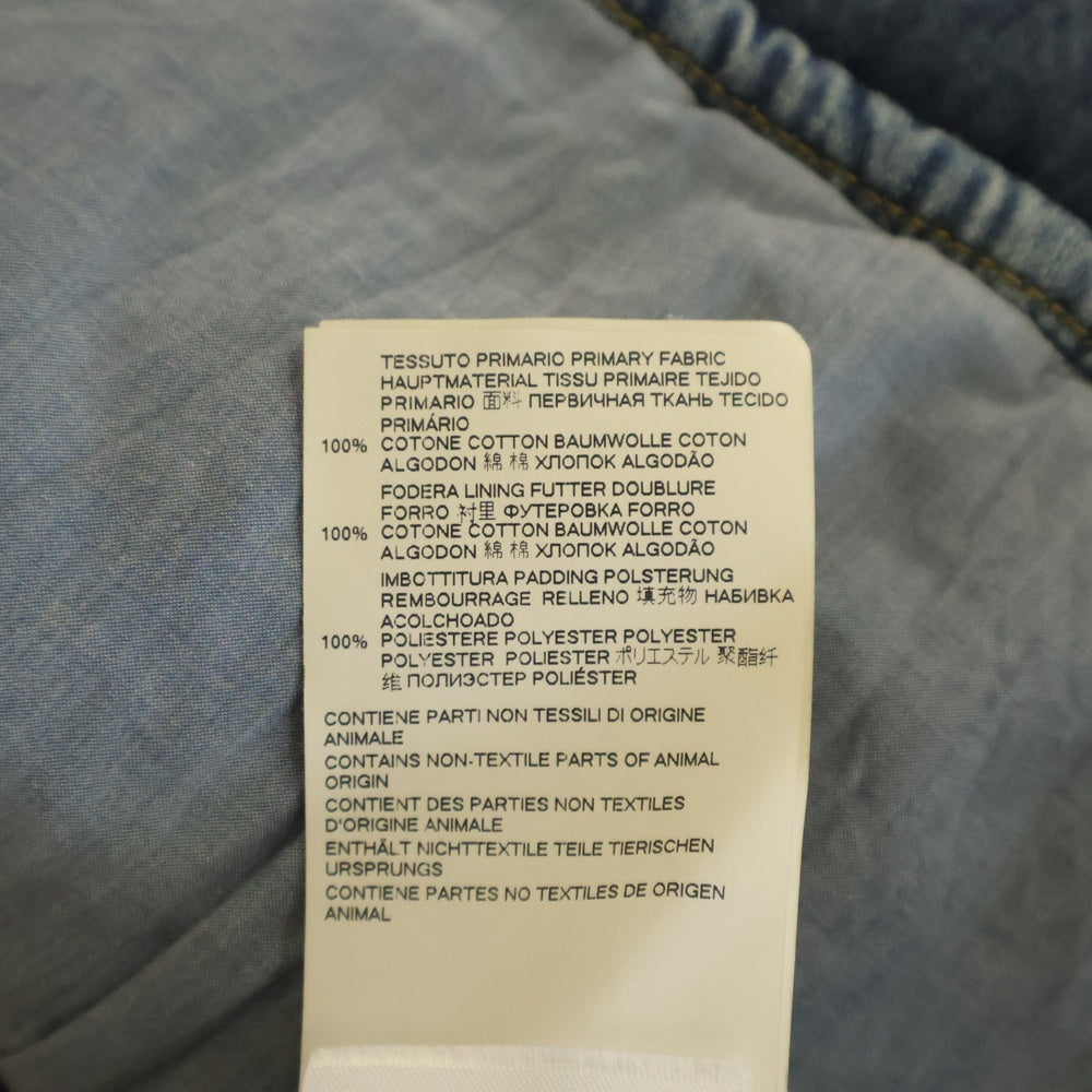 Maison Margiela 14(メゾンマルジェラ) DENIM SHIRT BLOUSON コットン デニム ブルゾンジャケット インディゴ S50DL0402 S30514