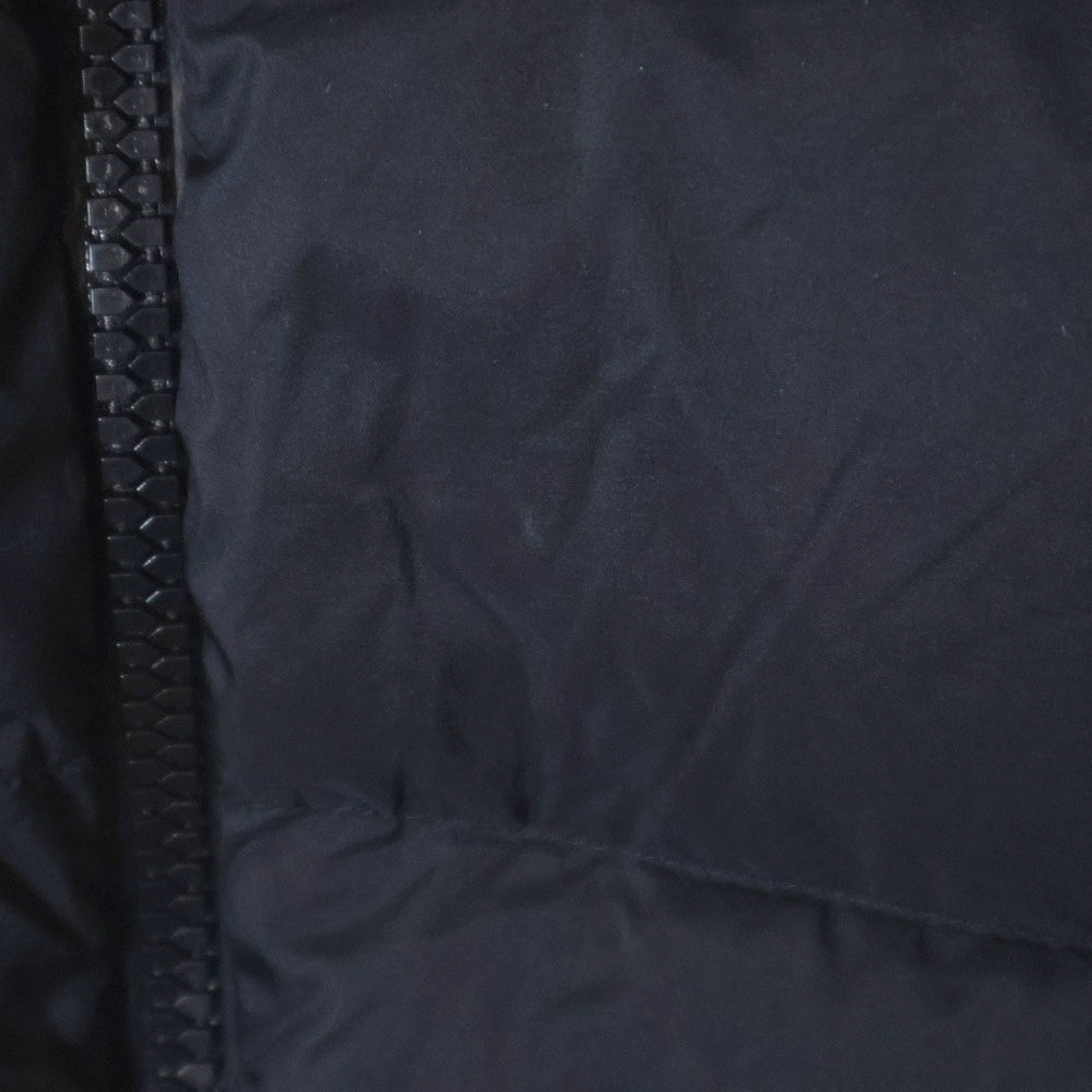 MONCLER(モンクレール) 22AW CARDIGAN TRICOT ニット切り替え フロントダウン ジップアップパーカー ブラック H20919B00010