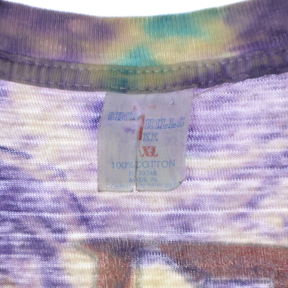 VINTAGE(ヴィンテージ) 90s PINK FLOYD DIVISION BELL TOUR ピンクフロイド ディビジョンベルツアー タイダイ染半袖Tシャツ クルーネックカットソー マルチカラー