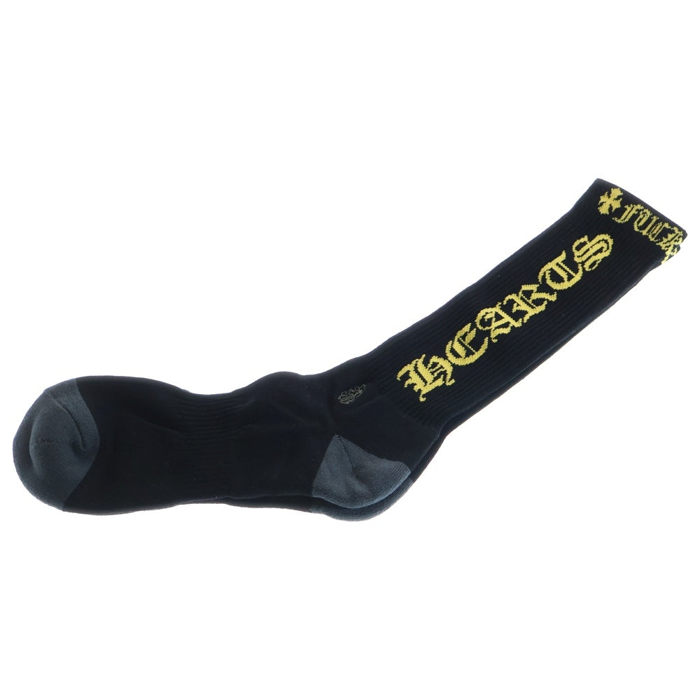 CHROME HEARTS(クロムハーツ) ENGLISH SOCKS イングリッシュ ソックス 靴下 ブラック/ホワイト