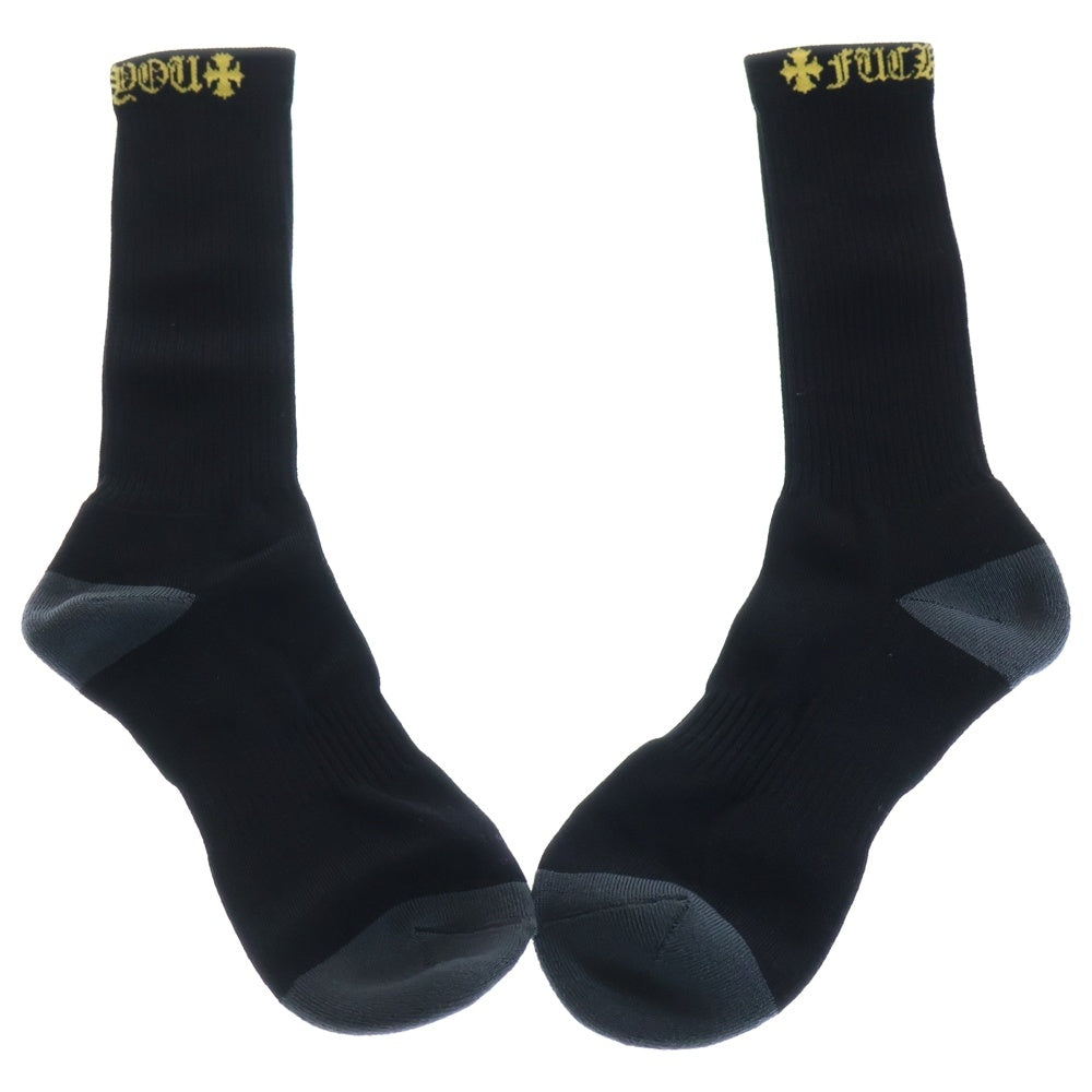 CHROME HEARTS(クロムハーツ) ENGLISH SOCKS イングリッシュ ソックス 靴下 ブラック/ホワイト
