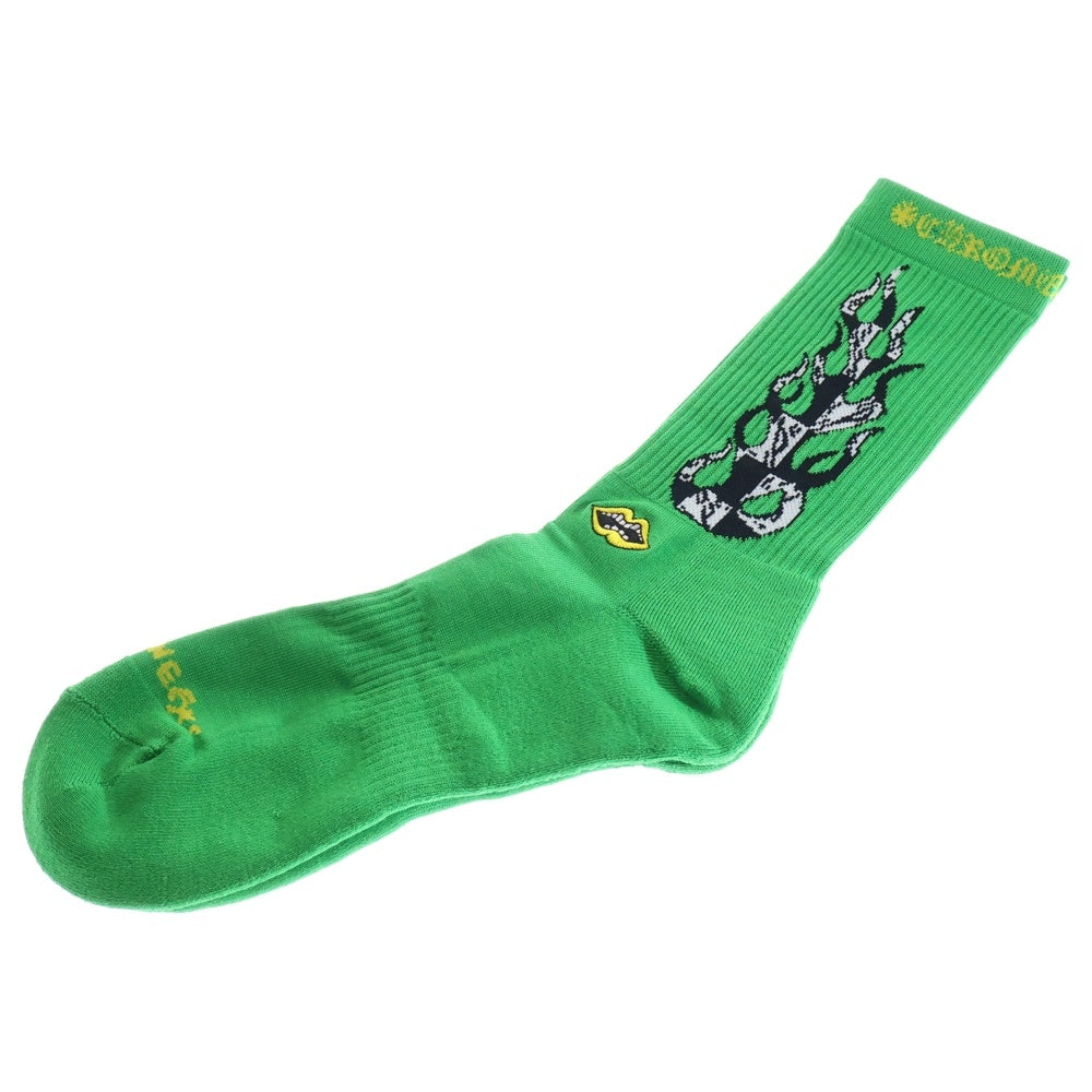 CHROME HEARTS(クロムハーツ) ×MATTY BOY BRAIN SOCKS マッティボーイ ブレイン ソックス 靴下 グリーン
