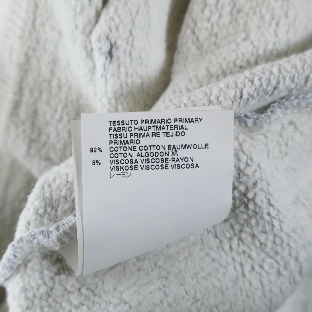 DSQUARED2(ディースクエアード) 切替 ダメージ加工 クルーネック 長袖カットソー グレー S71GP0374