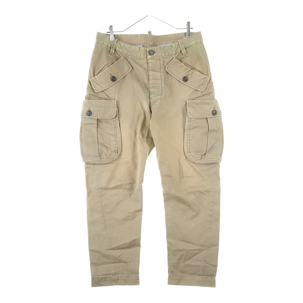 DSQUARED2(ディースクエアード) WORK WEAR ワークウェア パンツ カーゴパンツ ブラウン