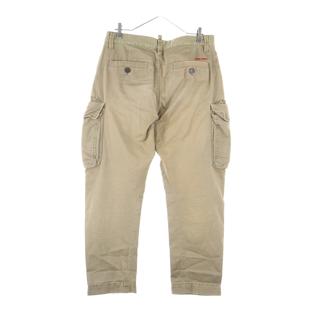 DSQUARED2(ディースクエアード) WORK WEAR ワークウェア パンツ カーゴパンツ ブラウン