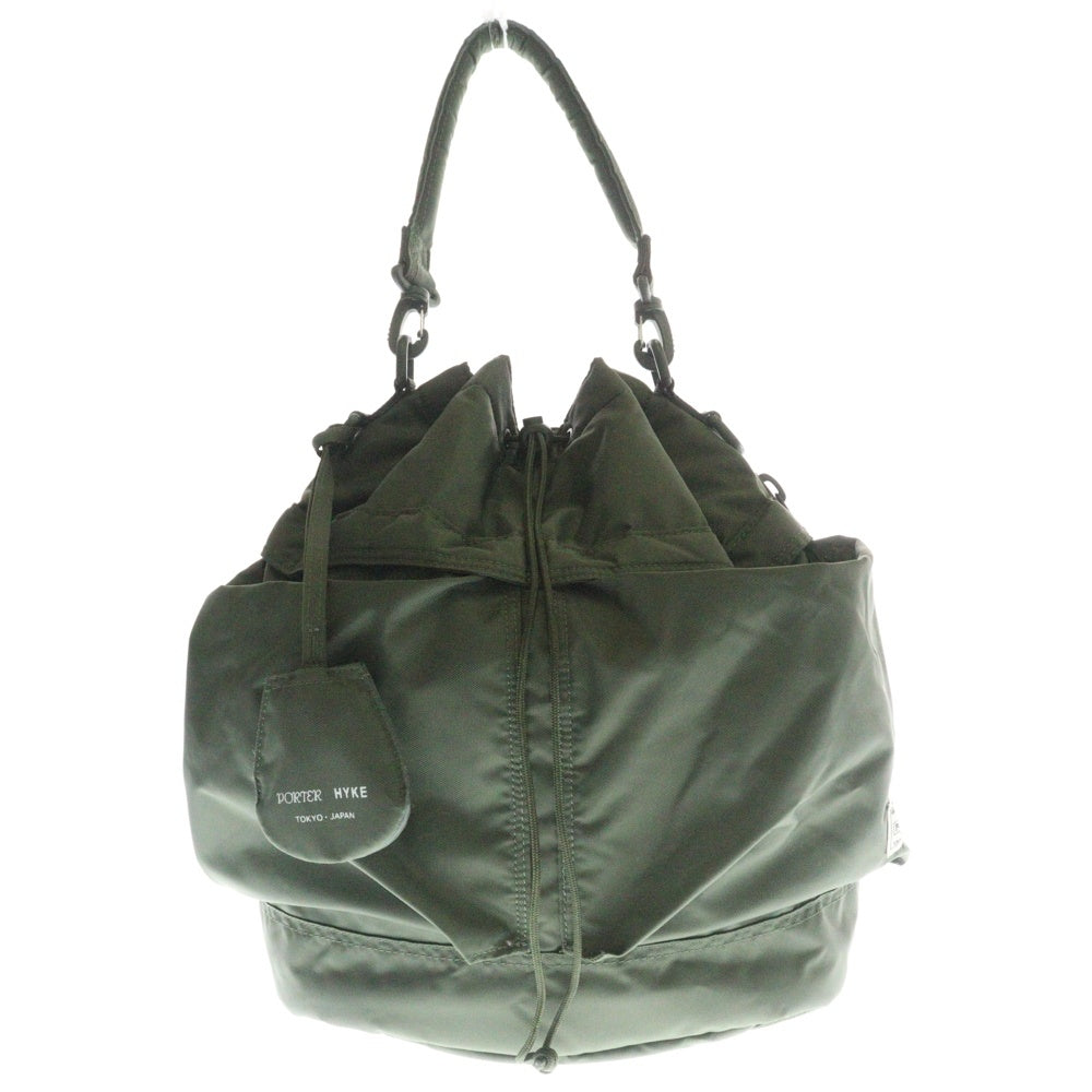 PORTER(ポーター) ×HYKE 2Way Tool Bag ナイロン ハンドバッグ ショルダーバッグ カーキ