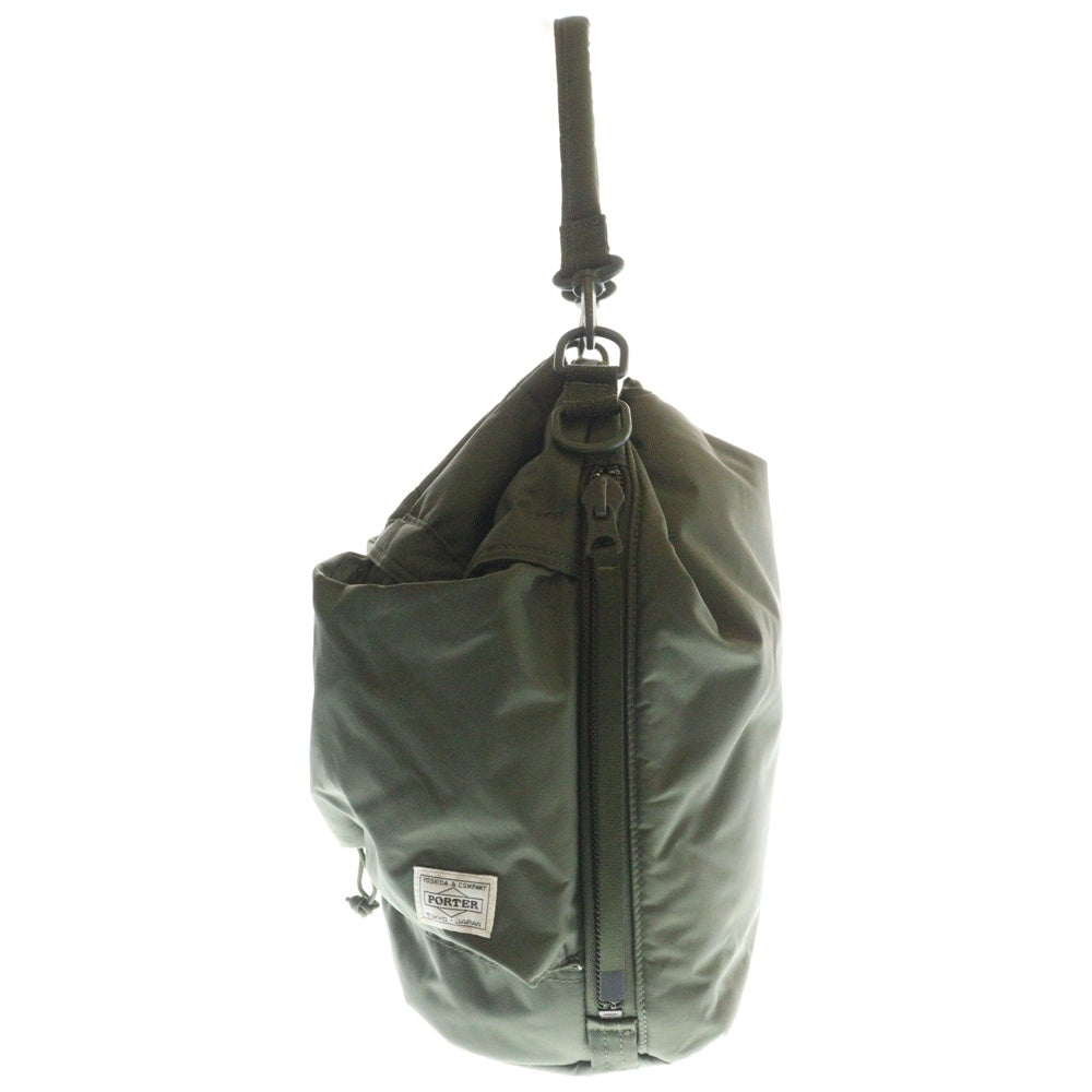 PORTER(ポーター) ×HYKE 2Way Tool Bag ナイロン ハンドバッグ ショルダーバッグ カーキ