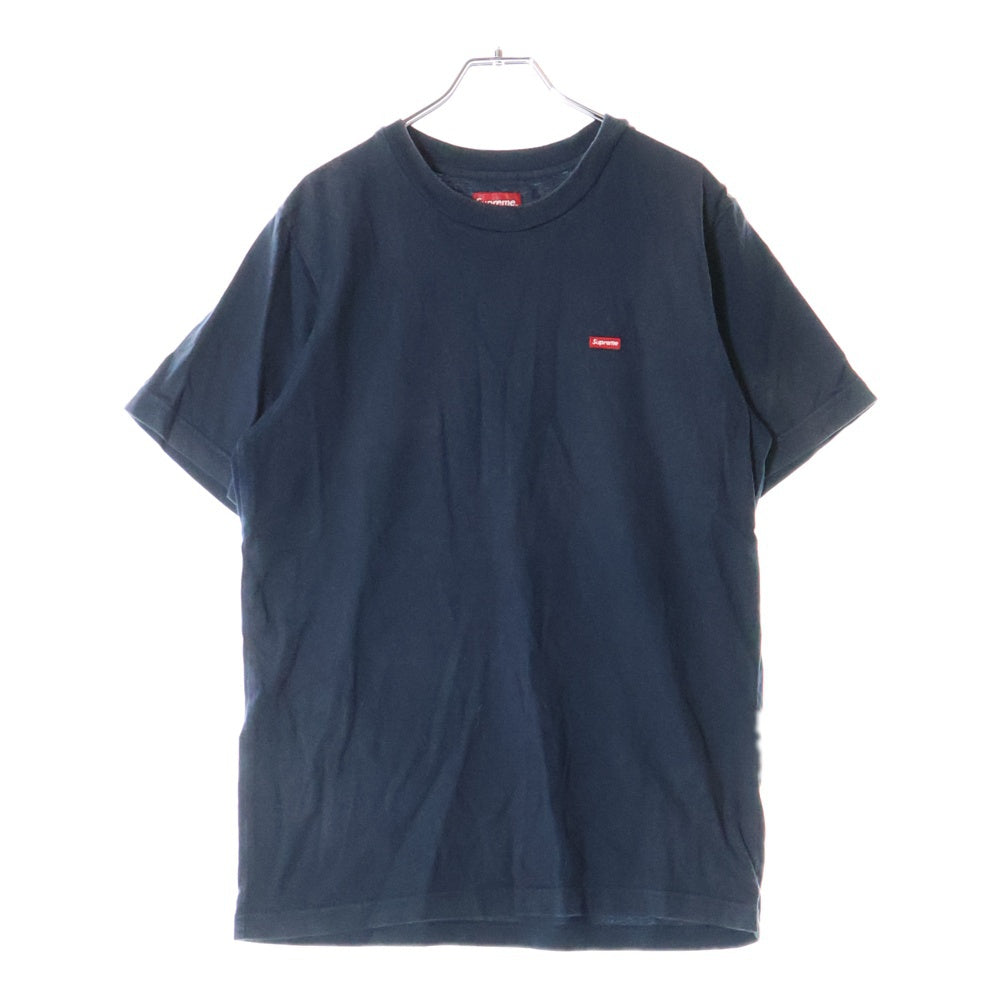 SUPREME(シュプリーム) 17SS Small Box Logo S/S Tee スモールボックスロゴ クルーネック 半袖Tシャツ ネイビー