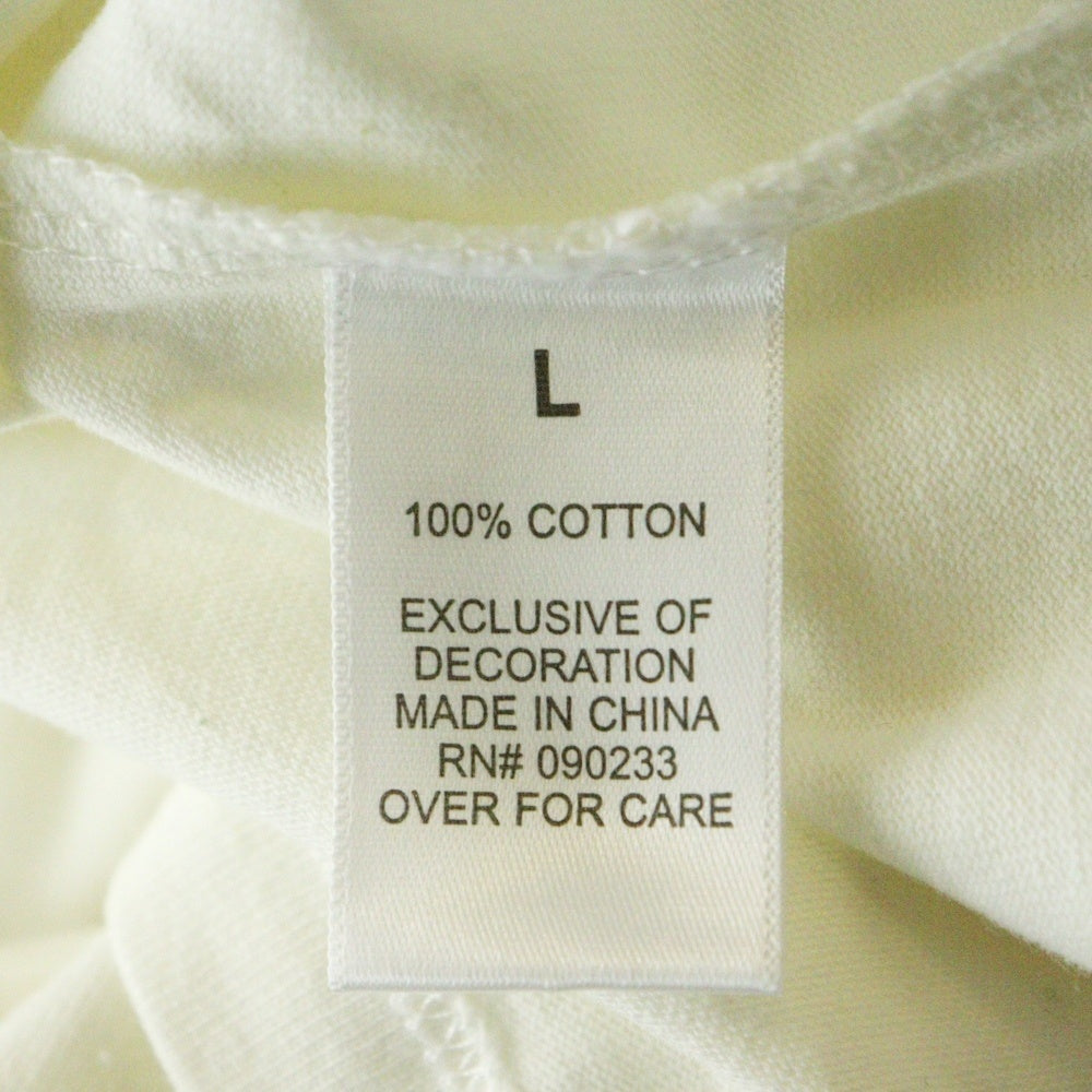 FEAR OF GOD ESSENTIALS(フィアオブゴッド エッセンシャルズ) ロゴプリント半袖Tシャツ クルーネックカットソー ホワイト