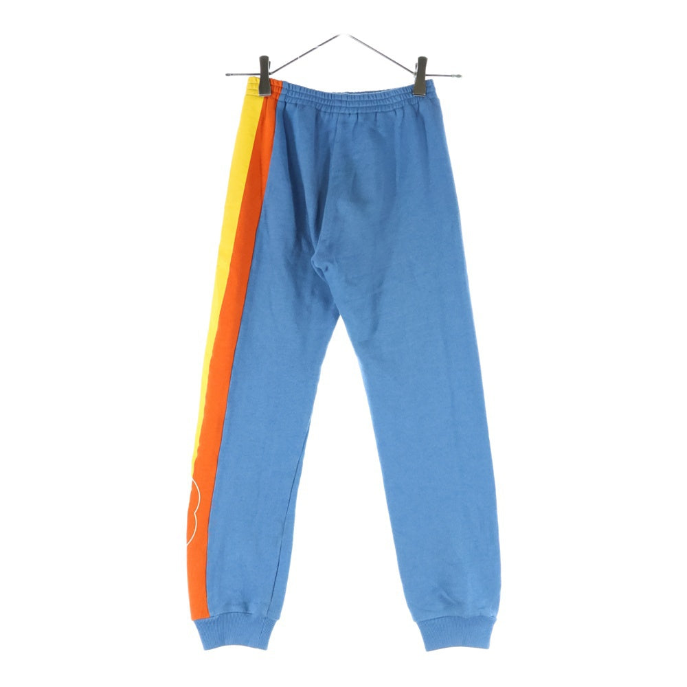 GUCCI(グッチ) サイドGGロゴプリント キッズ コットン スウェット ブルー 722400 XJEZU