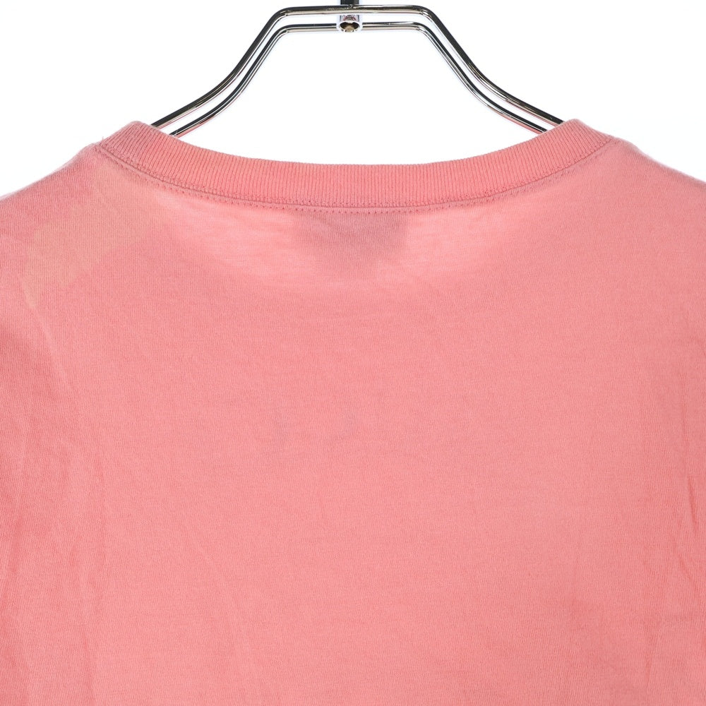 GUCCI(グッチ) フロントロゴプリント キッズ クルーネック 半袖Tシャツ ピンク 586167 XJC70