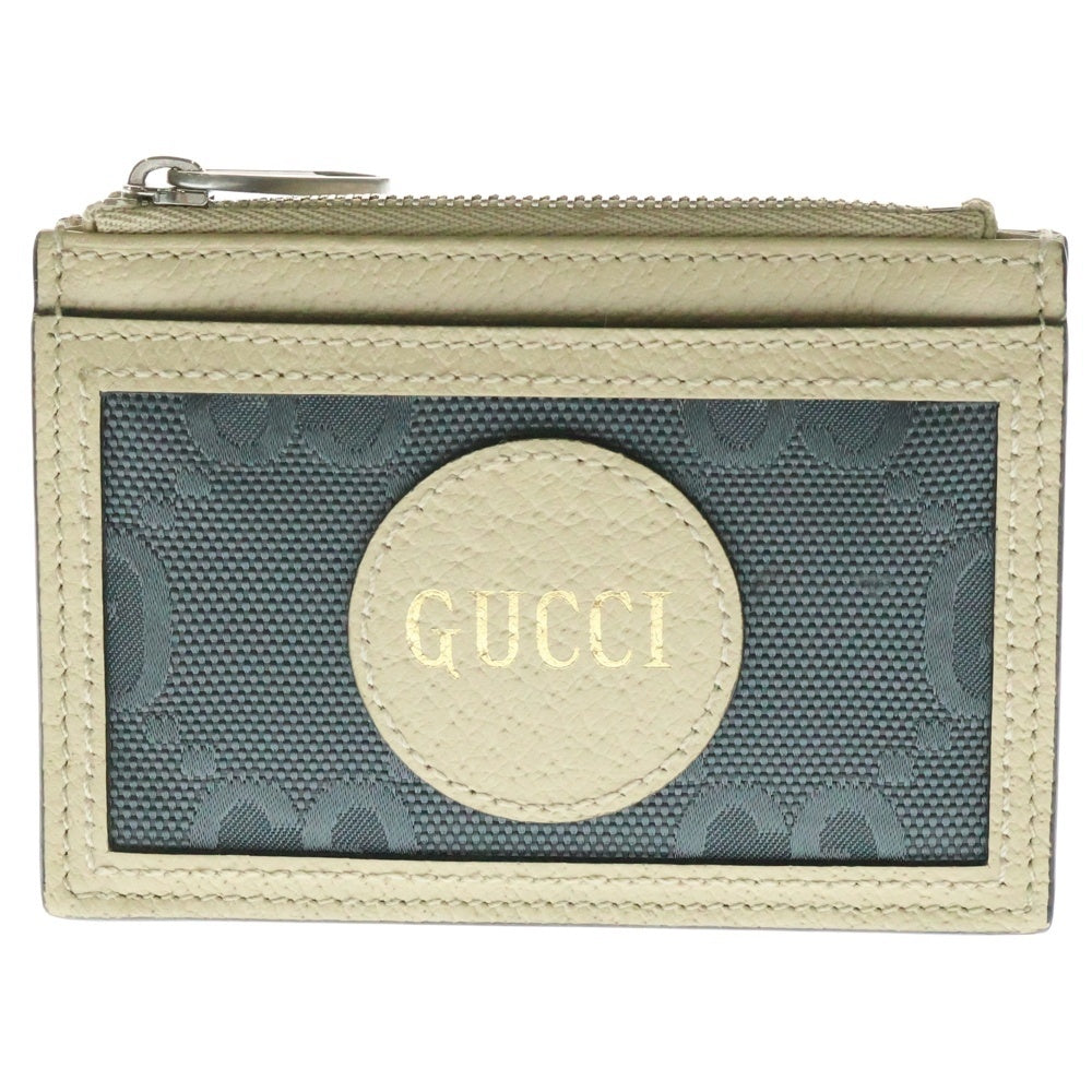 GUCCI(グッチ) ロゴ GGキャンバス カードケース パスケース コインケース ベージュ