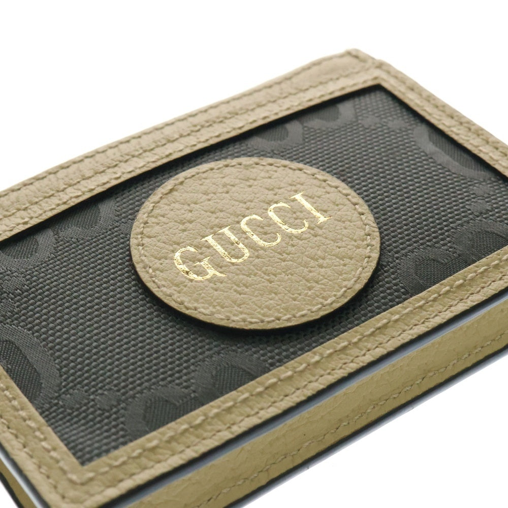 GUCCI(グッチ) ロゴ GGキャンバス カードケース パスケース コインケース ベージュ