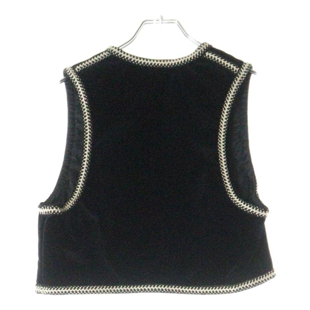 CELINE(セリーヌ) ベルベット レディース ジレ ベスト ブラック 2V970933C