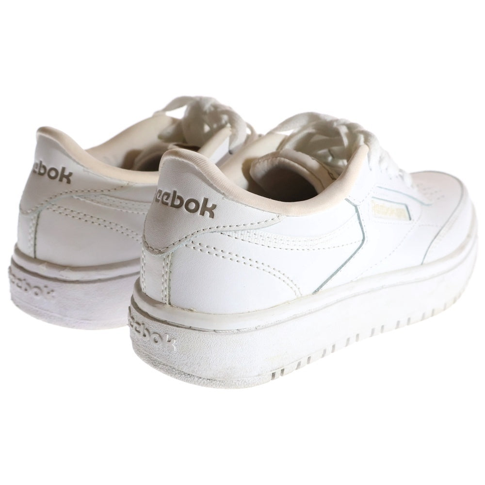 Reebok(リーボック) CLUB C DOUBLE クラウドシーダブル チャーム付き ローカットスニーカー ホワイト レディース US3.5/22.5cm