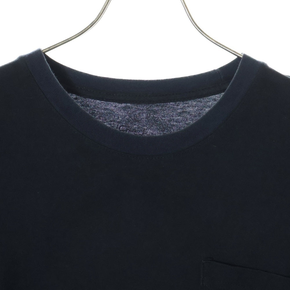 CHROME HEARTS(クロムハーツ) VINE DAGGER バックヴァインダガープリント クルーネック 長袖Tシャツ ブラック