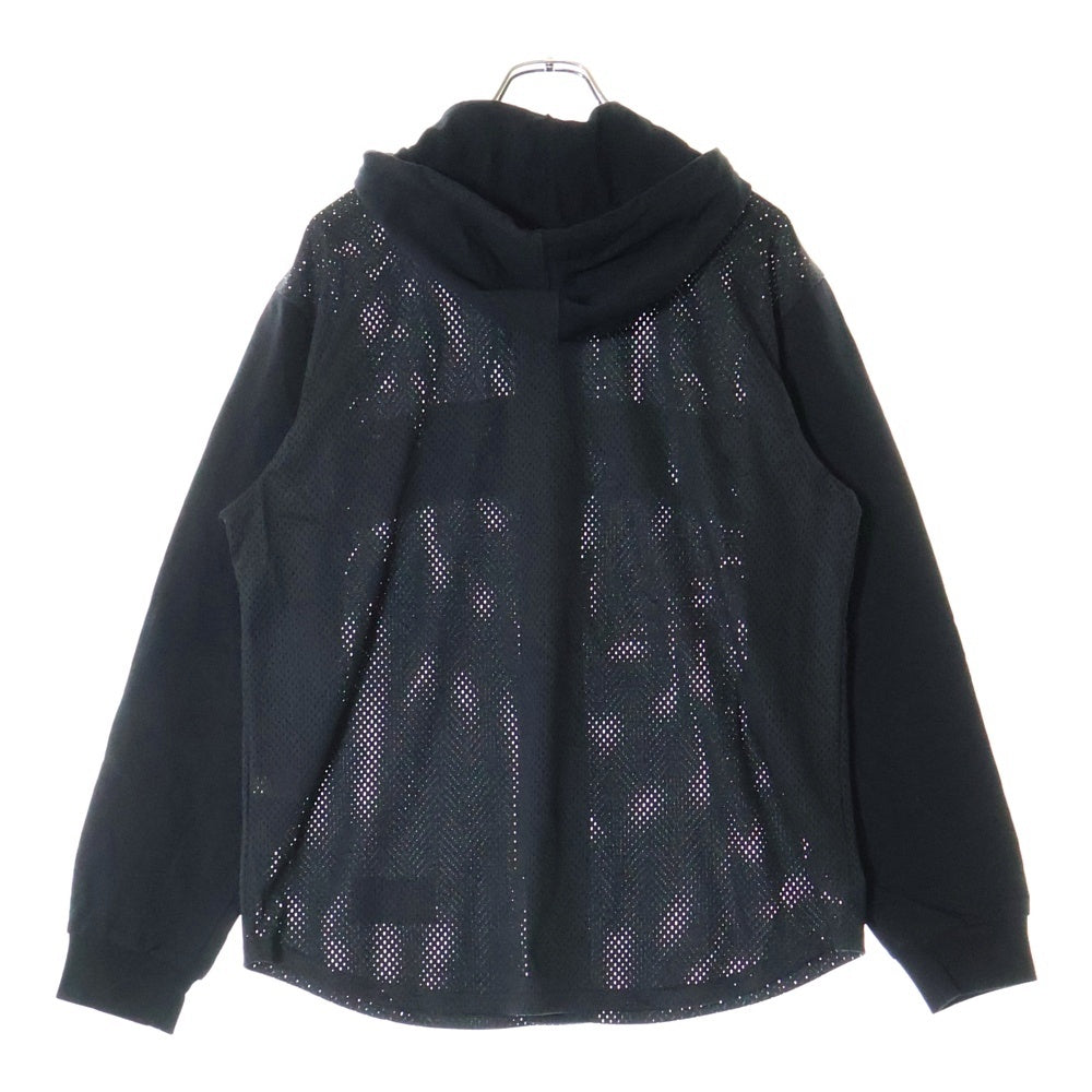 SUPREME(シュプリーム) 20SS Mesh Hooded L/S Baseball Jersey メッシュフーデッドロングスリーブベースボールジャージー ブラック