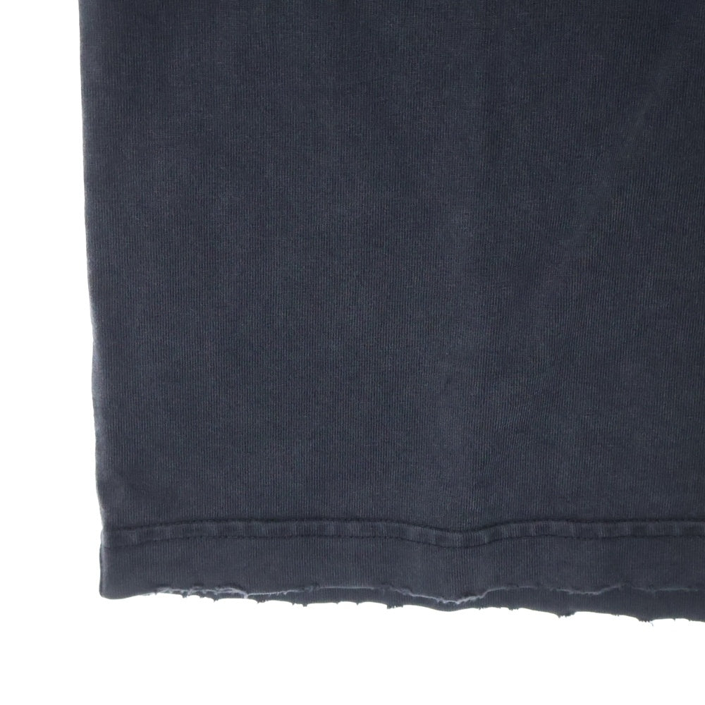 BALENCIAGA(バレンシアガ) 22AW Property Tee フロントロゴプリント クルーネック 半袖Tシャツ グレー 641675 TMVH8