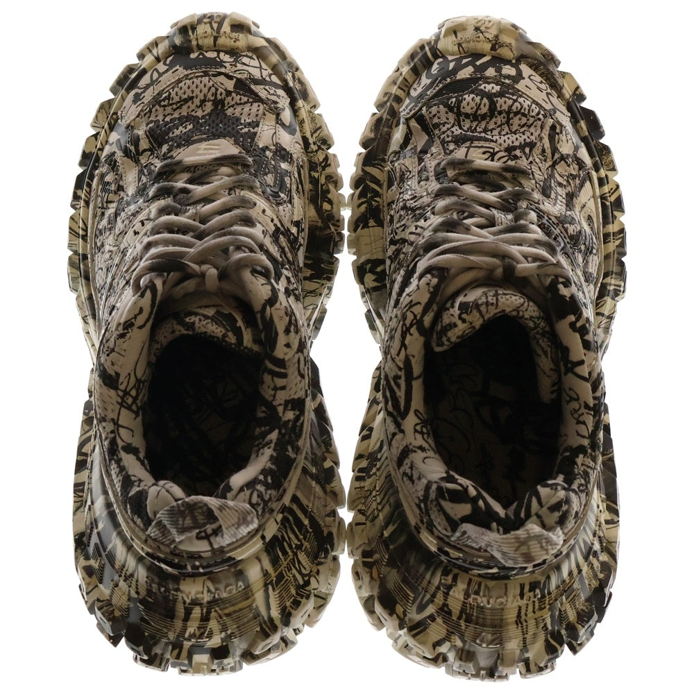 BALENCIAGA(バレンシアガ) DEFENDER BOUNCER SNEAKER EXTREME GRAFFITI 685613 W2RA6 ディフェンダー バウンサーチャンキーソールメッシュローカットスニーカー マルチ