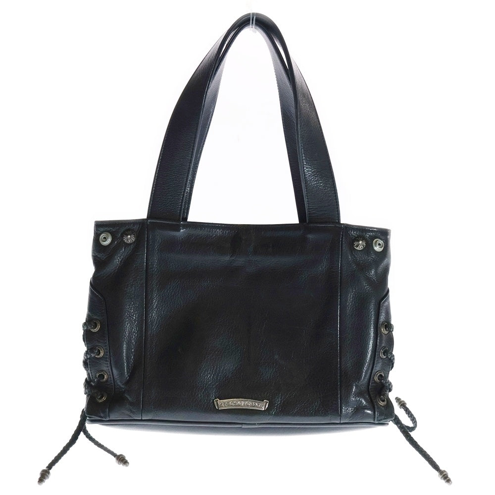 CHROME HEARTS(クロムハーツ) JJ DEAN SMALL JJディーン スモール レザーライダースハンドバッグ ブラック