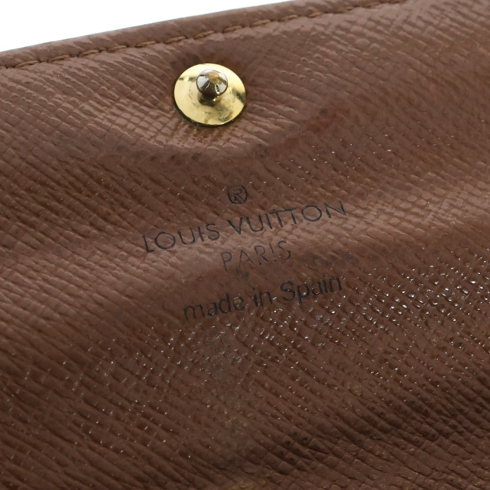 LOUIS VUITTON(ルイヴィトン) モノグラム ポシェット ポルトモネ 長財布 ブラウン