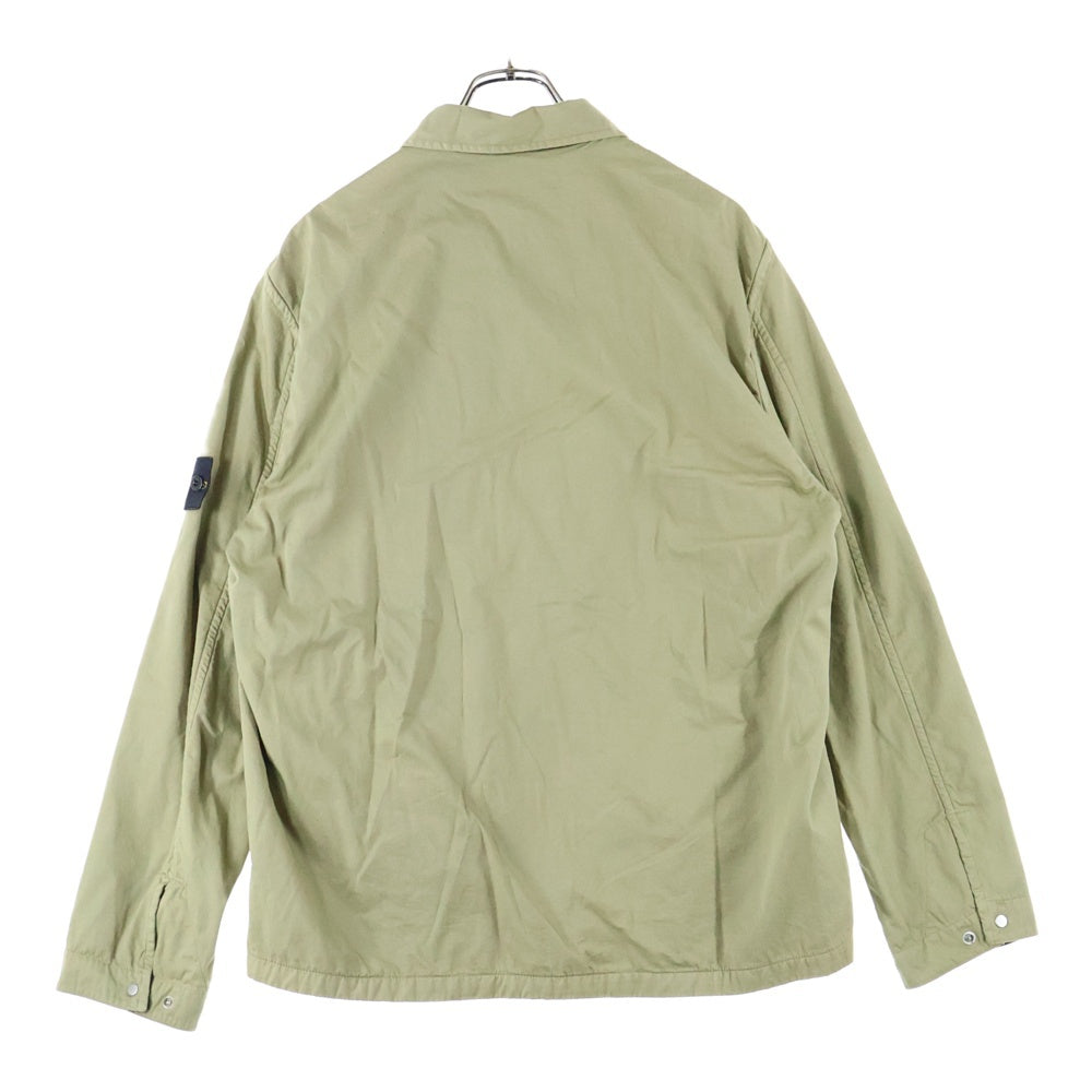 STONE ISLAND(ストーンアイランド) 03AW リバーシブルコットンシャツジャケット ベージュ/ブラウン 39151507