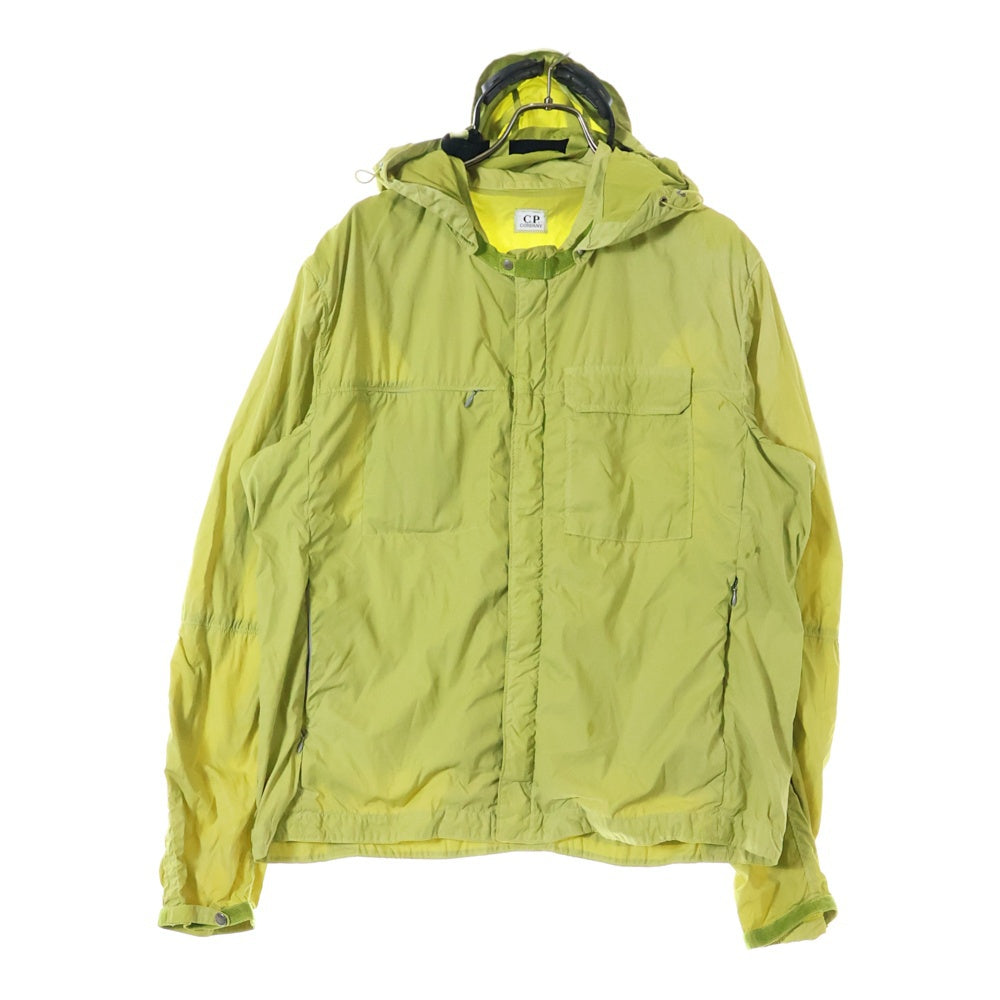 C.P. Company(シーピーカンパニー) Baruffaldi Goggle Jacket ゴーグル付 フーデッドナイロンジャケット ライトグリーン 50184370