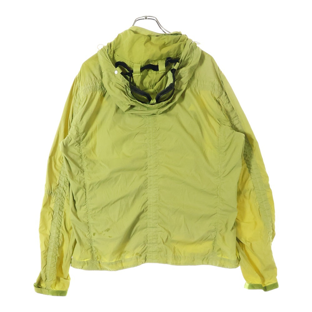 C.P. Company(シーピーカンパニー) Baruffaldi Goggle Jacket ゴーグル付 フーデッドナイロンジャケット ライトグリーン 50184370