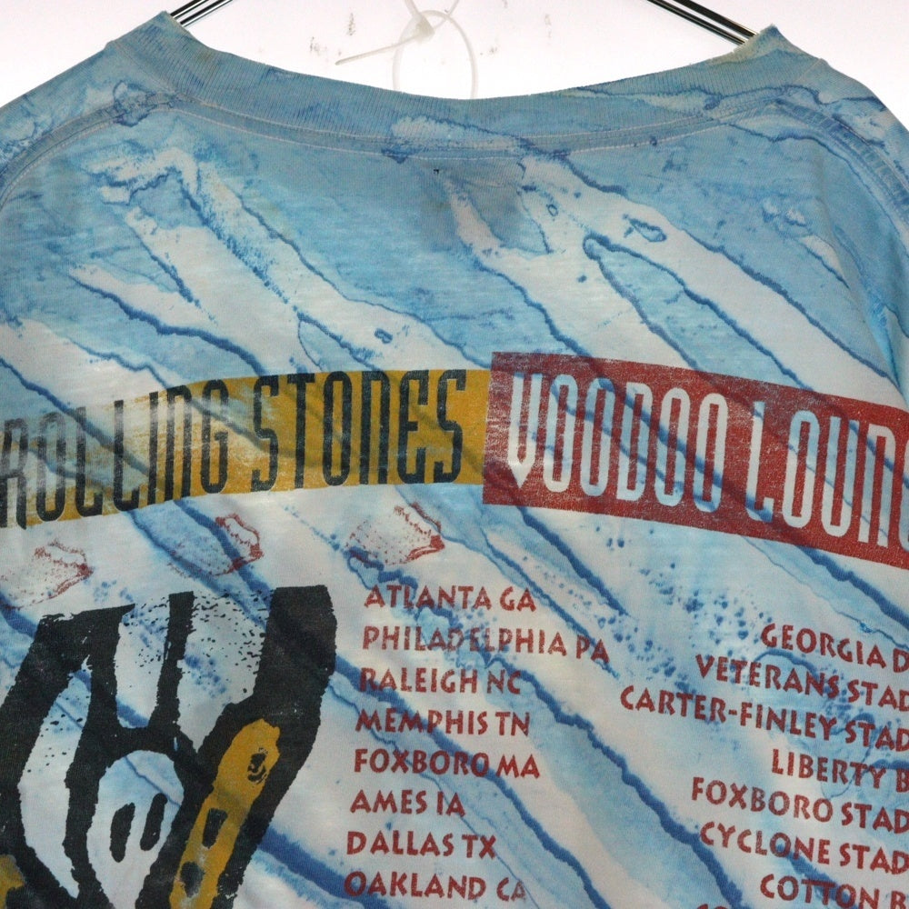 VINTAGE(ヴィンテージ) 90s Rolling Stones ローリングストーンズ クルーネック半袖Tシャツ マルチカラー