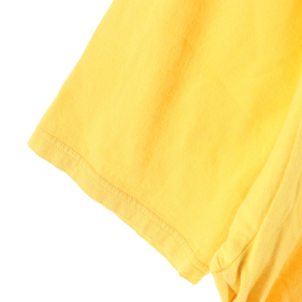 HYSTERIC GLAMOUR(ヒステリックグラマー) SONIC YOUTH ソニックユース クルーネック 半袖Tシャツ 半袖カットソー イエロー