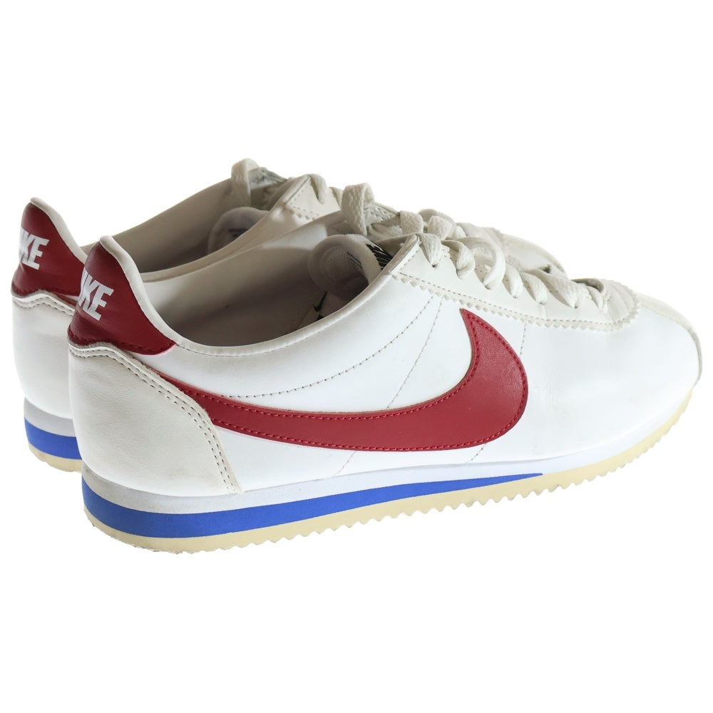 NIKE(ナイキ) Women's CLASIIC COLTETS White/Varsity Red ローカットスニーカー ホワイト US8/26cm