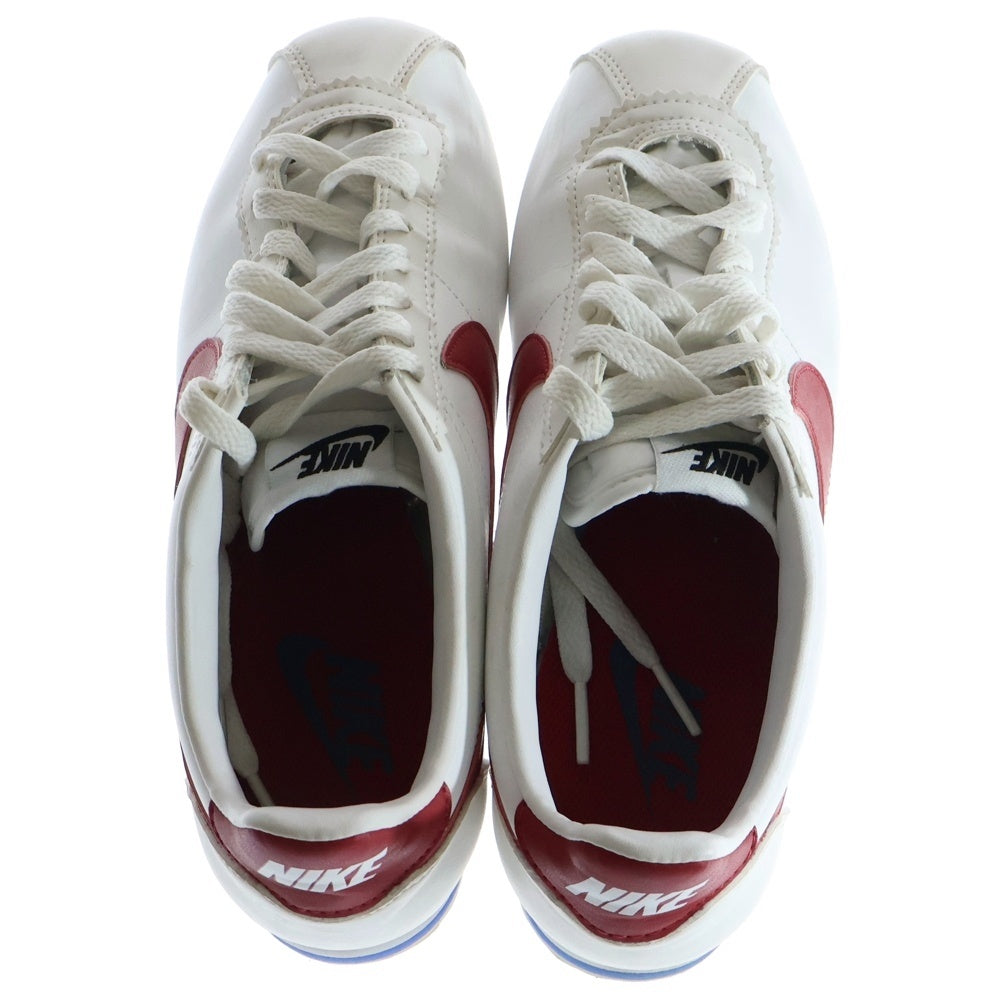 NIKE(ナイキ) Women's CLASIIC COLTETS White/Varsity Red ローカットスニーカー ホワイト US8/26cm
