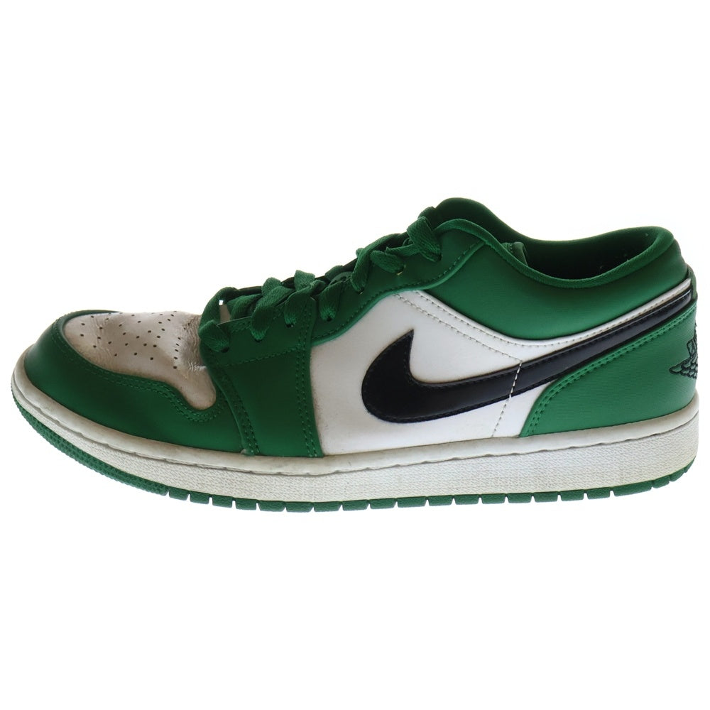 NIKE(ナイキ) AIR JORDAN 1 LOW PINE GREEN 553558-301 エアジョーダン1 パイングリーン ローカットスニーカー グリーン/ホワイト US8/26cm