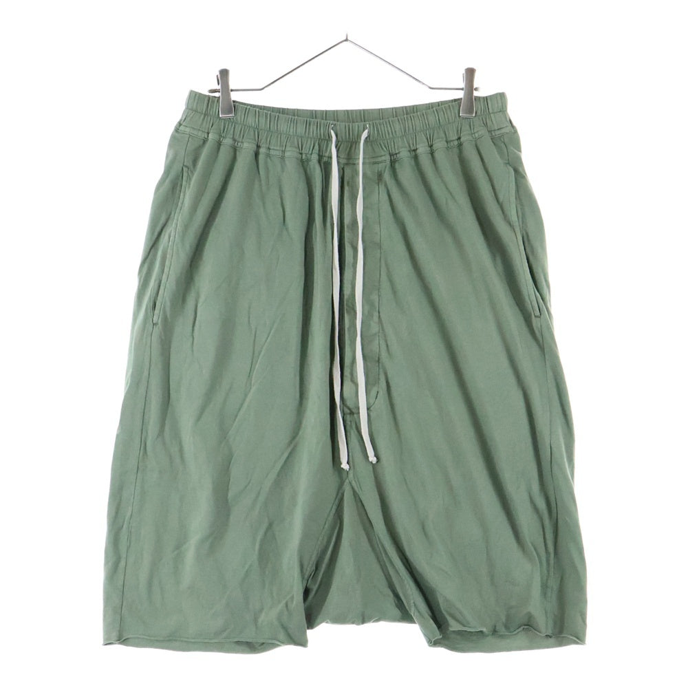 Rick Owens(リックオウエンス) 21AW DRKSHDW DRAWSTRING ドローストリングショートパンツ グリーン DU02A3380-RN