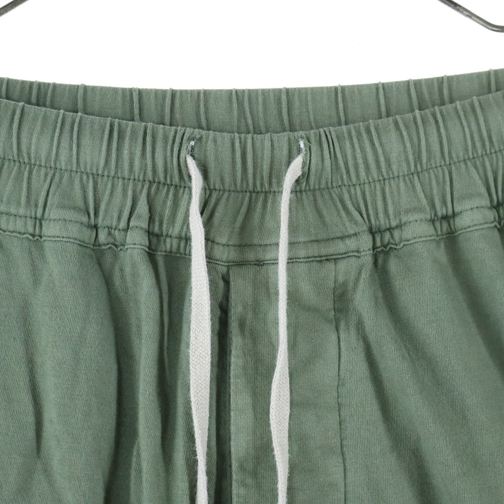 Rick Owens(リックオウエンス) 21AW DRKSHDW DRAWSTRING ドローストリングショートパンツ グリーン DU02A3380-RN