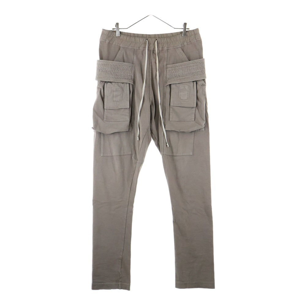 Rick Owens(リックオウエンス) DRKSHDW ダークシャドウ クリーチカーゴ ドローストリング パンツ ライトブラウン DU01B7376-RIG