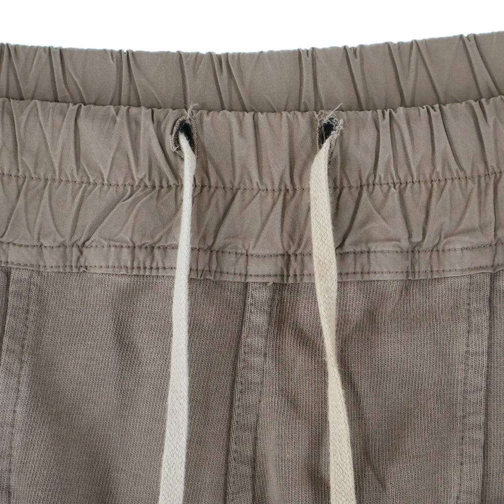 Rick Owens(リックオウエンス) DRKSHDW ダークシャドウ クリーチカーゴ ドローストリング パンツ ライトブラウン DU01B7376-RIG