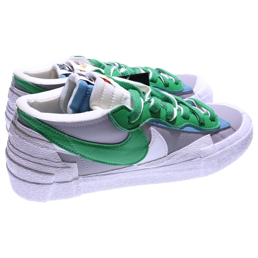 NIKE(ナイキ) ×SACAI BLAZER LOW CLASSIC GREEN サカイ ブレーザー ロー クラシックグリーン ローカットスニーカー ホワイト/グリーン US9.5/27.5cm DD1877-001