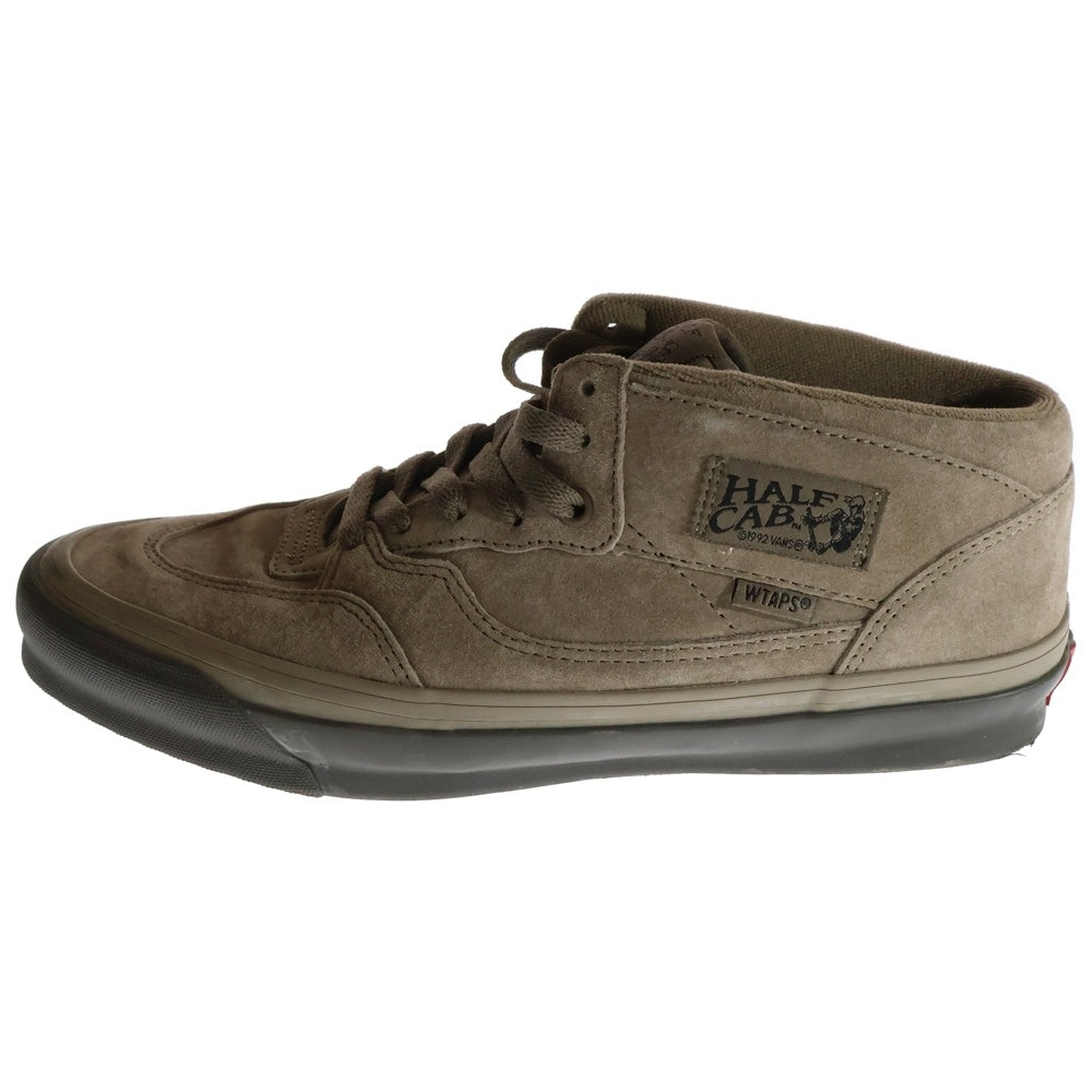 VANS(ヴァンズ) ×WTAPS VAULT OG HALF CAB LX ダブルタップス ボルト ハーフキャブ LX ローカットスニーカー ブラウン US9.5/27.5cm VN0A3DP6BMD1