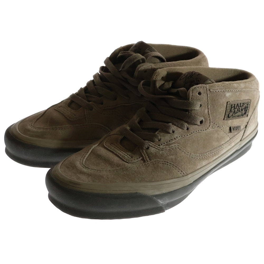 VANS(ヴァンズ) ×WTAPS VAULT OG HALF CAB LX ダブルタップス ボルト ハーフキャブ LX ローカットスニーカー ブラウン US9.5/27.5cm VN0A3DP6BMD1