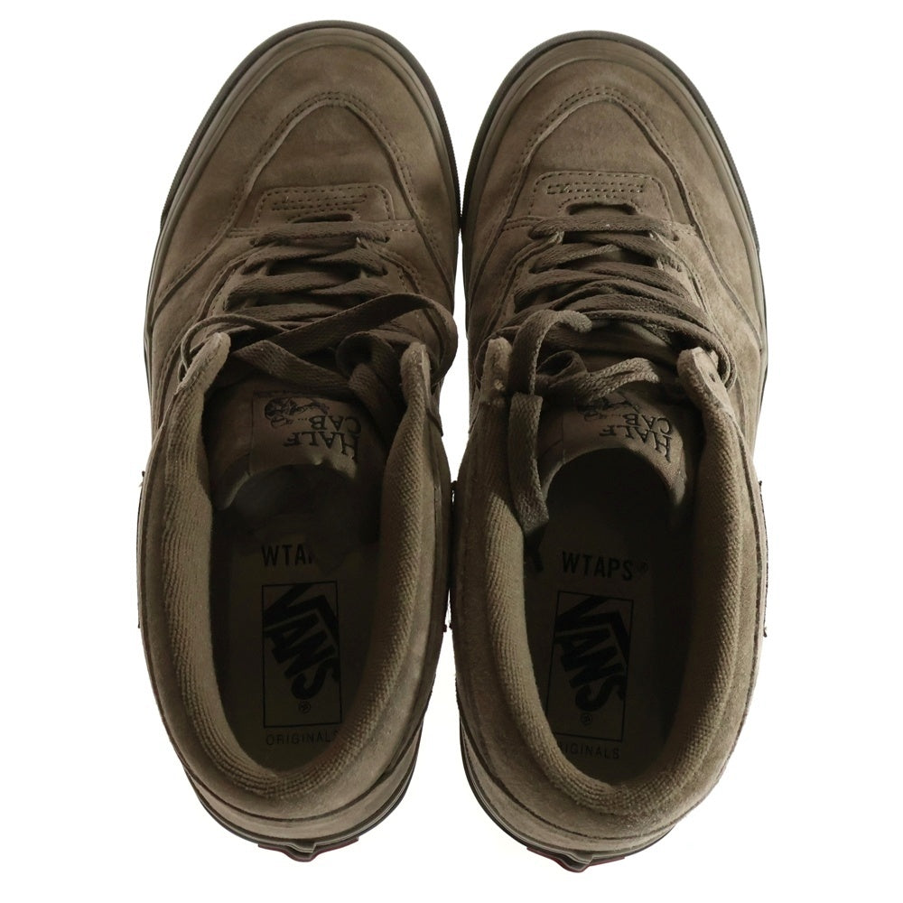 VANS(ヴァンズ) ×WTAPS VAULT OG HALF CAB LX ダブルタップス ボルト ハーフキャブ LX ローカットスニーカー ブラウン US9.5/27.5cm VN0A3DP6BMD1