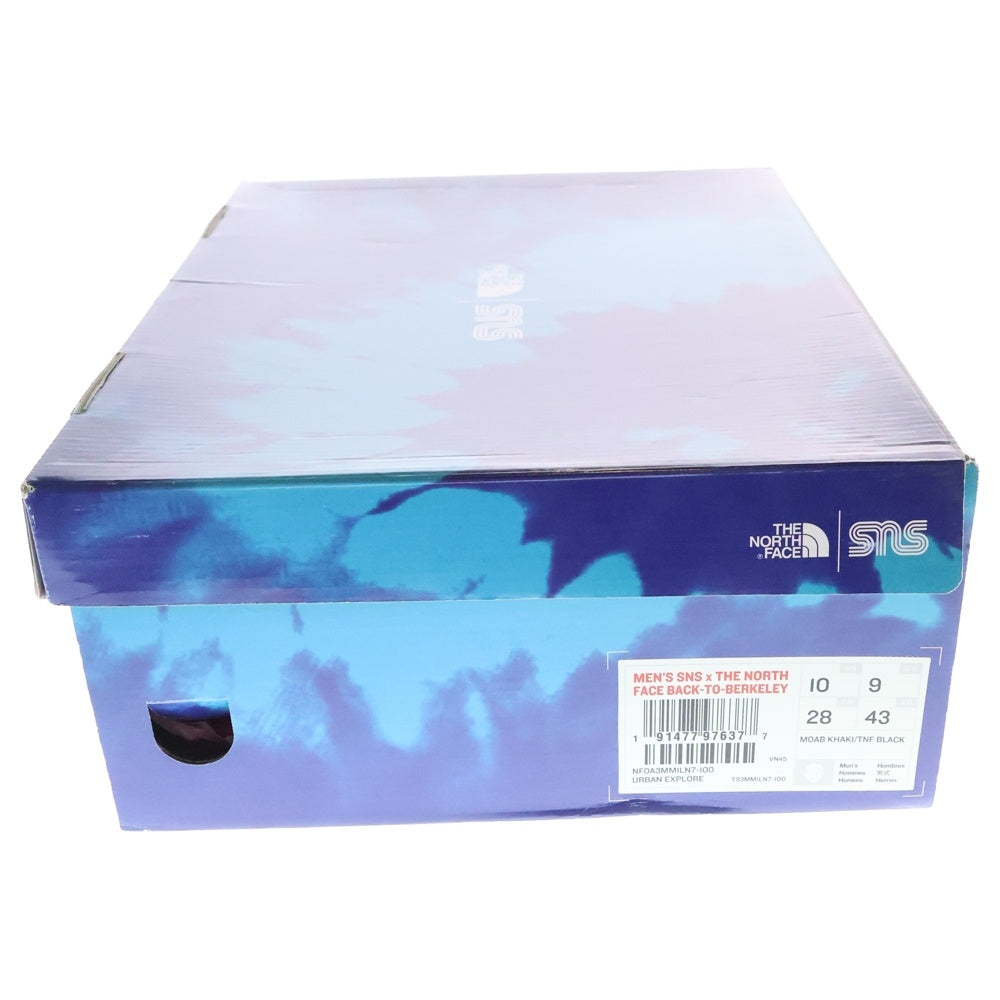 THE NORTH FACE(ザノースフェイス) ×SNS BACK TO BERKELEY BOOTS エスエヌエス バック トゥー バークリー ブーツ ブラウン/ブラック US10/28cm T93MM1