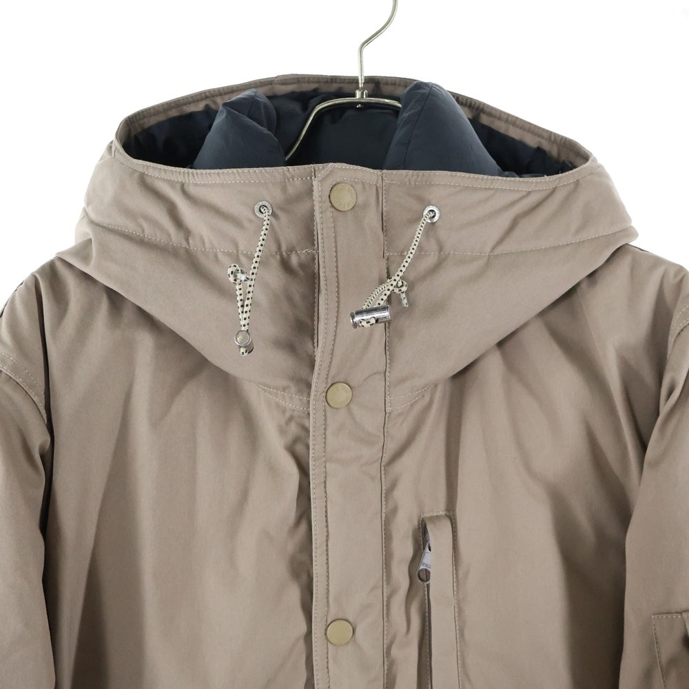 THE NORTH FACE PURPLE LABEL(ノースフェイスパープルレーベル) MONKEY TIME モンキータイム フード付き ジップアップ ダウンジャケット カーキ ND2082N