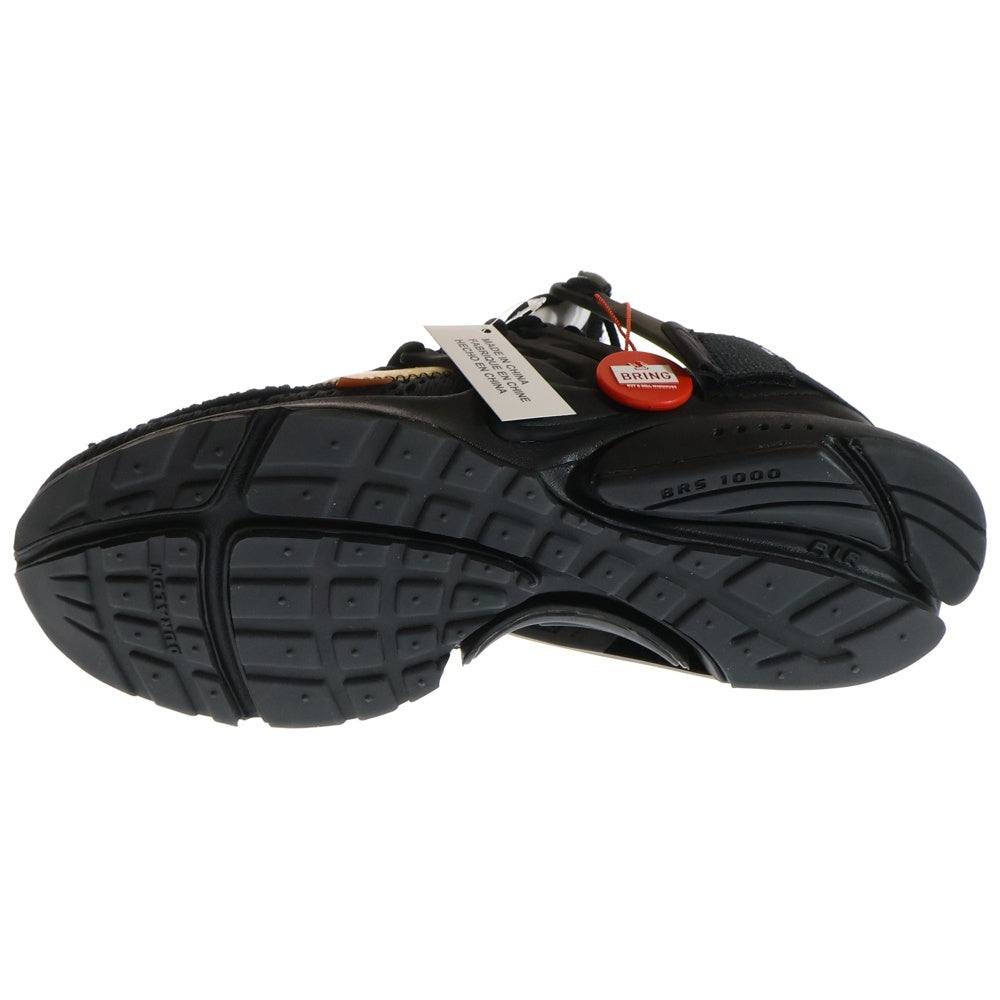 NIKE(ナイキ) ×OFF-WHITE AIR PRESTO オフホワイト エアプレスト ローカットスニーカー ブラック US9/27cm AA3830-002