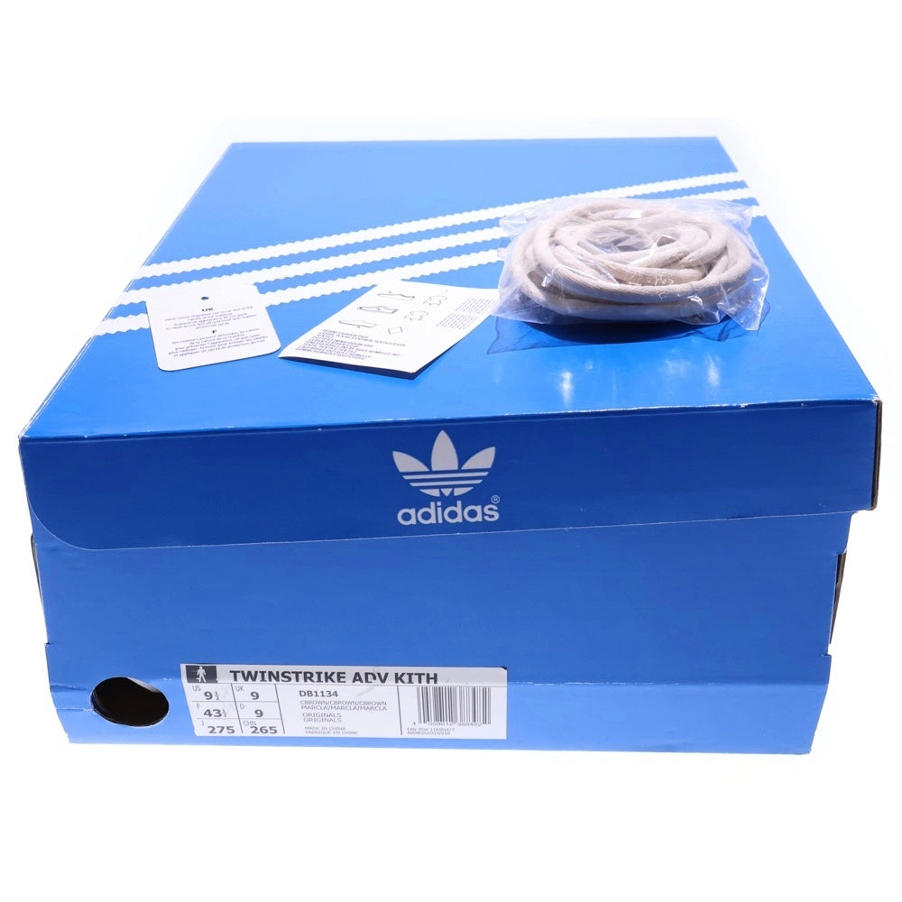 adidas(アディダス) ×nonnative ×KITH TWINSTRIKE ノンネイティブ キス ツインストライク ローカットスニーカー ベージュ US9.5/27.5cm DB1134