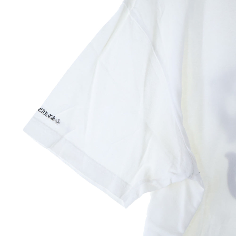 CHROME HEARTS(クロムハーツ) VINE DAGGER スプリットヴァインダガープリント クルーネック 半袖Tシャツ ホワイト