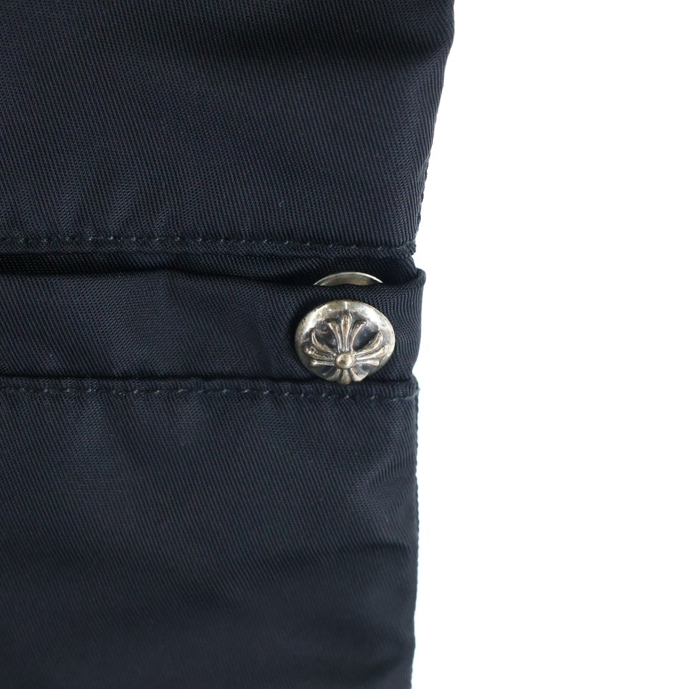 CHROME HEARTS(クロムハーツ) SURF BRITCHES Nylon Swim Shorts クロスボール付 ナイロン スイムショーツ ブラック